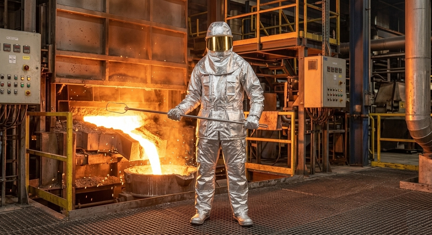 Aluminized Fire Proximity Suit