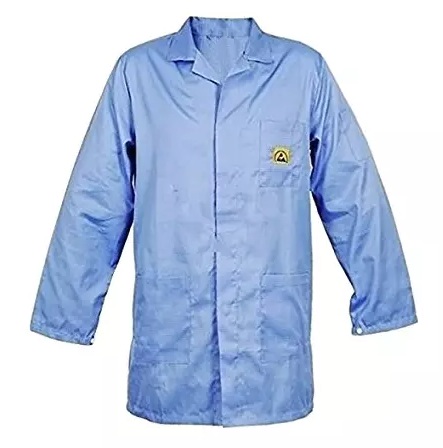 ESD Lab Coat Full Sleeves