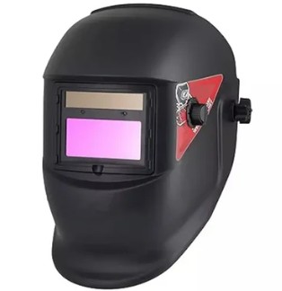 Auto Darkening Solar-Powered Welding Helmet